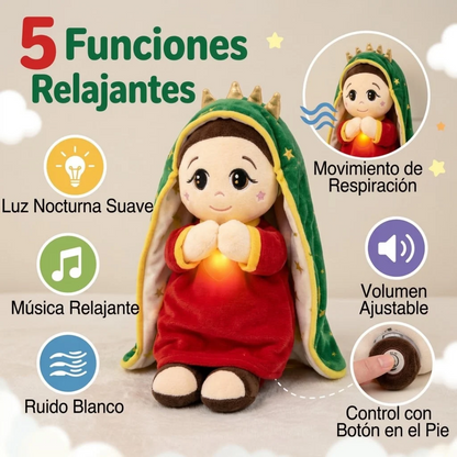 Peluche Virgen Maria que Respira