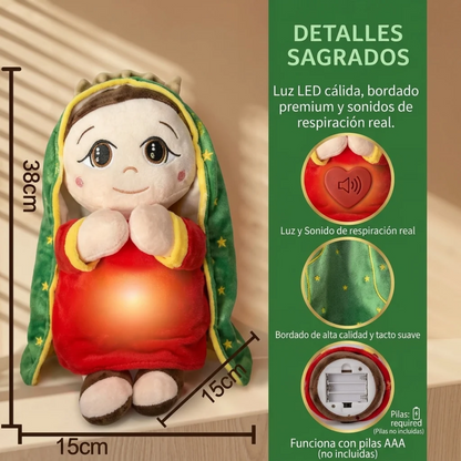 Peluche Virgen Maria que Respira